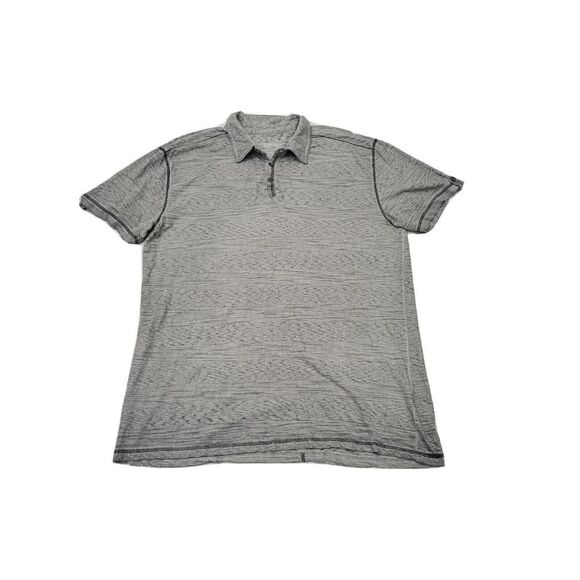 BKE Men Polo Shirt XL Gray Basic Short Sleeve Collared Casual - Picture 1 of 10